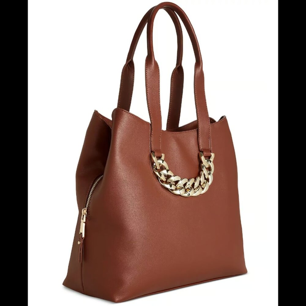 Chain Medium Tote Woman Lady Shoulder Bag, Created for Macy's, MSRP $99